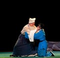 The father and son embrace crying-Jiangxi operaÃ¯Â¼Å¡ Breeze Pavilion