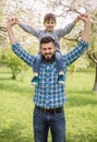Father and son Royalty Free Stock Photo