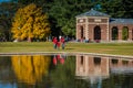 Father and Son Stroll in Saratoga State Park