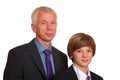 Father and sonsuits Royalty Free Stock Photo