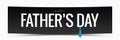 Fathers day banner vector background