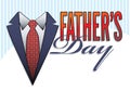 Fathers Day Logo Type Royalty Free Stock Photo