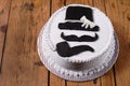 Fathersday Cake Party White Snack