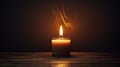 fatigue candle burning both ends Royalty Free Stock Photo