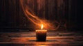 fatigue candle burning both ends Royalty Free Stock Photo