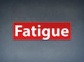 Fatigue Red Banner Abstract Background