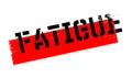 Fatigue rubber stamp