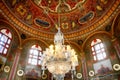 The tomb of Sultan Mehmed II in the Fatih Mosque, Istanbul, Turkey Royalty Free Stock Photo