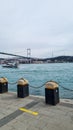 Fatih Sultan Mehmet Bridge across the Bosphorus Turkey Royalty Free Stock Photo