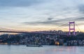 Fatih Sultan Mehmet Bridge in Istanbul