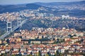 Fatih Sultan Mehmet Bridge. Istanbul,Turkey Royalty Free Stock Photo