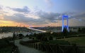 Fatih Sultan Mehmet (FSM) Bridge, Istanbul Royalty Free Stock Photo