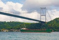 Fatih Sultan Mehmet Koprusu Bridge Royalty Free Stock Photo