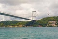 Fatih Sultan Mehmet Koprusu Bridge Royalty Free Stock Photo