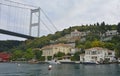 Fatih Sultan Mehmet Koprusu Bridge Royalty Free Stock Photo