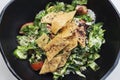 Fatoush fattoush traditional classic lebanese middle eastern sal Royalty Free Stock Photo