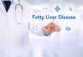 Fatty Liver Disease Royalty Free Stock Photo