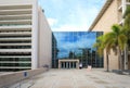 FAU Library Entrance Royalty Free Stock Photo