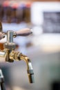 Faucet at distillery still Royalty Free Stock Photo