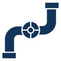 Faucet, gas tap Isolated Vector Icon which can be easily modified or edited