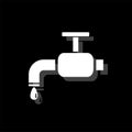 Faucet icon flat