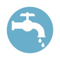 Faucet Isolated Vector icon which can be easily modified or edited