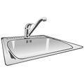 Faucet (Single-lever sink mixer)