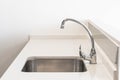 Faucet Sink and water tab decoration in kitchen room Royalty Free Stock Photo