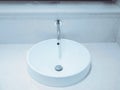 Faucet and washbasin