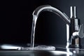 Faucet from which water flows, Generative AI