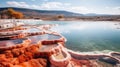 fault rift valley landscape Royalty Free Stock Photo