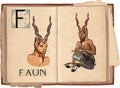 Faun Royalty Free Stock Photo