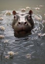 Hippo mammal nature wildlife park hippopotamus big water wild animals