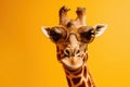 Fauna and flora of Africa with this stunning giraffe in sunglasses