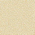 Faux ABC doodles, abstract spots seamless vector pattern