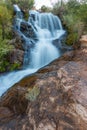 Faux Water Fall Moab, Utah Royalty Free Stock Photo