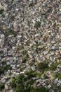 Favela Brazilian Hillside Shantytown Rio de Janeiro Brazil Royalty Free Stock Photo