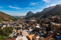 Favela da Rocinha in Rio de Janeiro