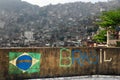 Favela Rocnha Royalty Free Stock Photo