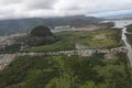 Favelas in the world, slum in Rio de Janeiro, Brazil Royalty Free Stock Photo