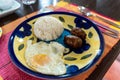 Favorite Breakfasts of Filipinos -Longanisa Royalty Free Stock Photo