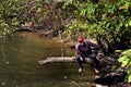 Favorite Fishing Spot as a Kid Royalty Free Stock Photo