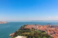 Lots of little houses in Lisbon, capital of Portugal.