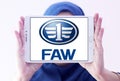 FAW automotive company logo Royalty Free Stock Photo