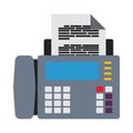 Fax Icon Royalty Free Stock Photo