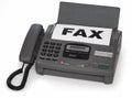 Fax machine Royalty Free Stock Photo