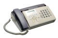 Fax machine Royalty Free Stock Photo