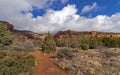 Fay Canyon Hiking Trail Entrance In Sedona