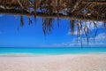 Fayaoue beach on the coast of Ouvea lagoon, Mouli and Ouvea Islands, Loyalty Islands, New Caledonia Royalty Free Stock Photo