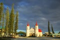 Fayaoue Catholic Church on Ouvea Island, Loyalty Islands, New Caledonia